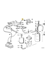 BMW Fuel pipe for BMW E-12 E-21 E-28 E-30