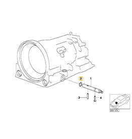 Shaft seal  12X20X5 for BMW E-34 E-36 E-39 E-46