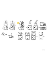 BMW  Sunroof relay for BMW E-12 E-23 E-24 E-28 E-30