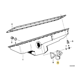 BMW Leveling switch oil pan for BMW E-23 E-24