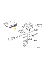 BMW Control unit EGS for BMW E-32 735i
