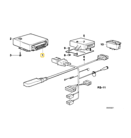 BMW Control unit EGS for BMW E-32 735i