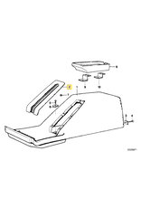 BMW Center console cover for BMW E-32