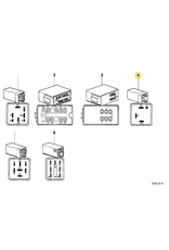 BMW Fuel pump relay for BMW E-12 E-21 E-23 E-24 E-28 E-30