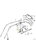 BMW Door covering left for BMW E-30