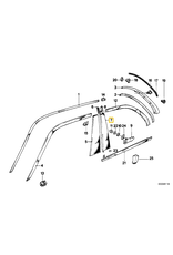 BMW Rear covering right for BMW E-30