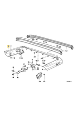 BMW Rear bumper right for BMW E-30