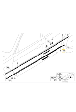 BMW Cover strip left for BMW E-38