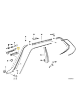 BMW Trim bracket left for BMW E-24