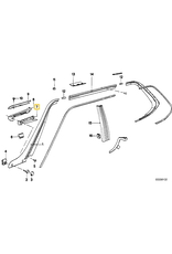 BMW Trim bracket right for BMW E-24