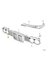OEM Right grill for BMW E-32