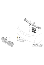 BMW Grill cover primed right for BMW X5 E-53