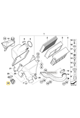 BMW Air hose for BMW E-39 520 523 525 528 530