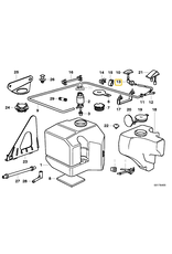 BMW Check Valve for Windshield Washer System Genuine  For BMW E32 E34 E36