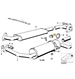 BMW Stop buffer for BMW E-21