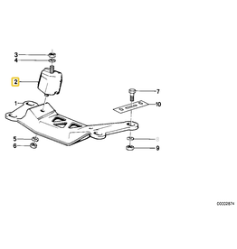 BMW Gearbox mount for BMW E-30 M3 320IS