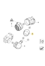 BMW Boot connecting ring for BMW E-46