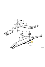 BMW Exhaust clamp for BMW E-23