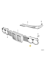BMW Left grill for BMW E-32