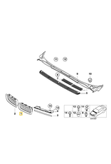 BMW Left grill for BMW E-38
