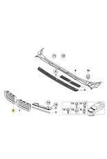 BMW Right grill Chrome for BMW E-38