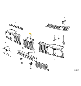 BMW Grill center for BMW E-30