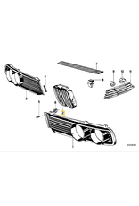 BMW Center grill for BMW E-12