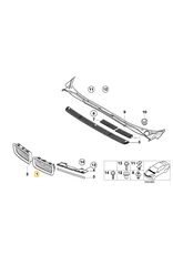 BMW Left grill for BMW E-38