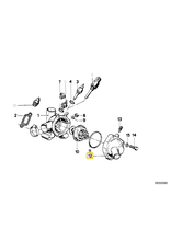 BMW Thermostatting housing for BMW E-12 E-21 E-28 E-30 E-34