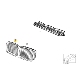 BMW Right grill for BMW E-36