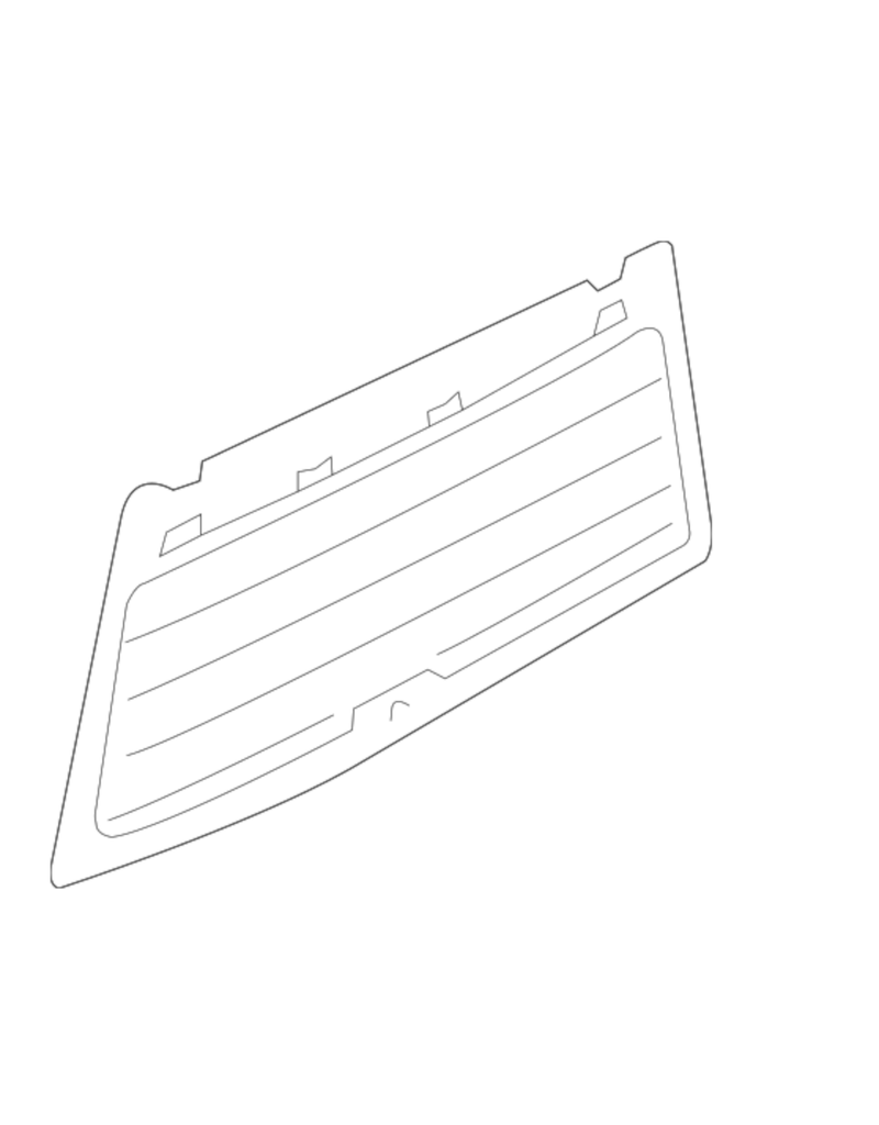 vw Rear window for TOUAREG