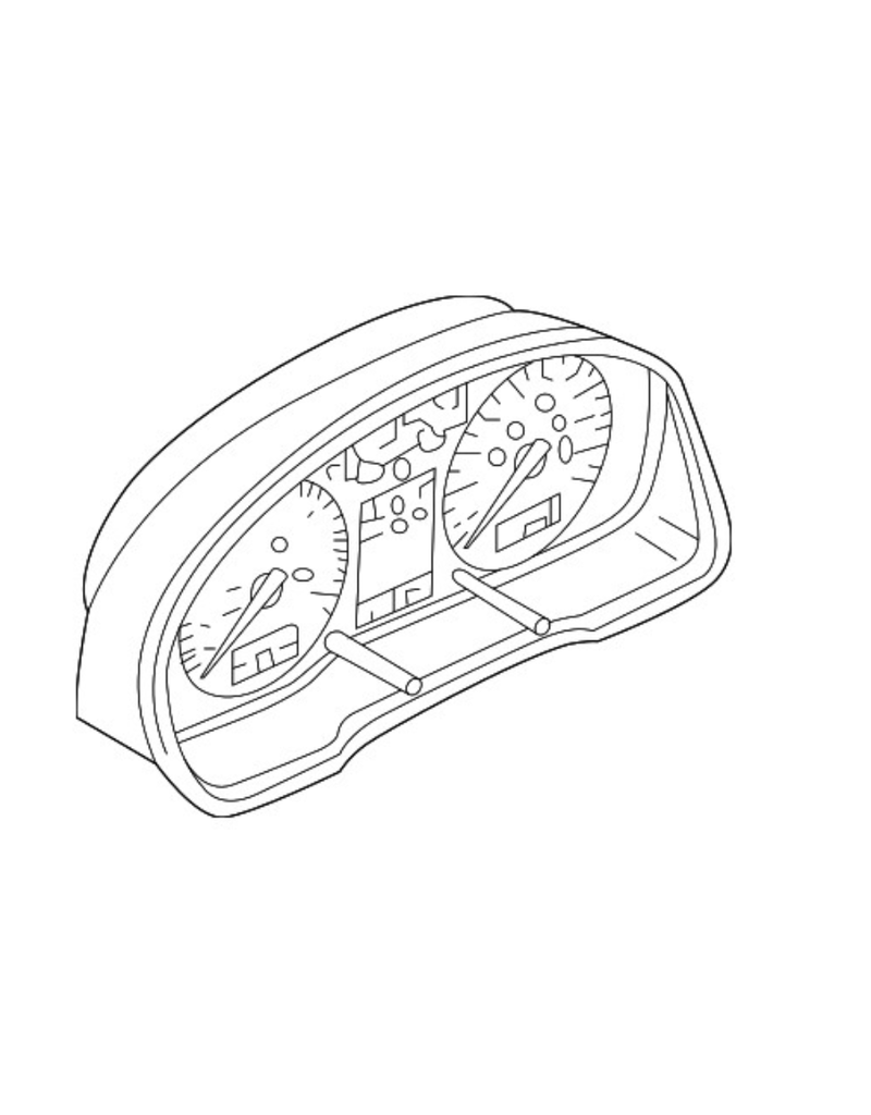 Speedometer jetta 2001