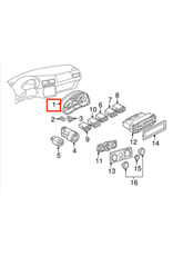 Speedometer for VW Jetta