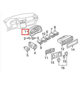 Speedometer for VW Jetta