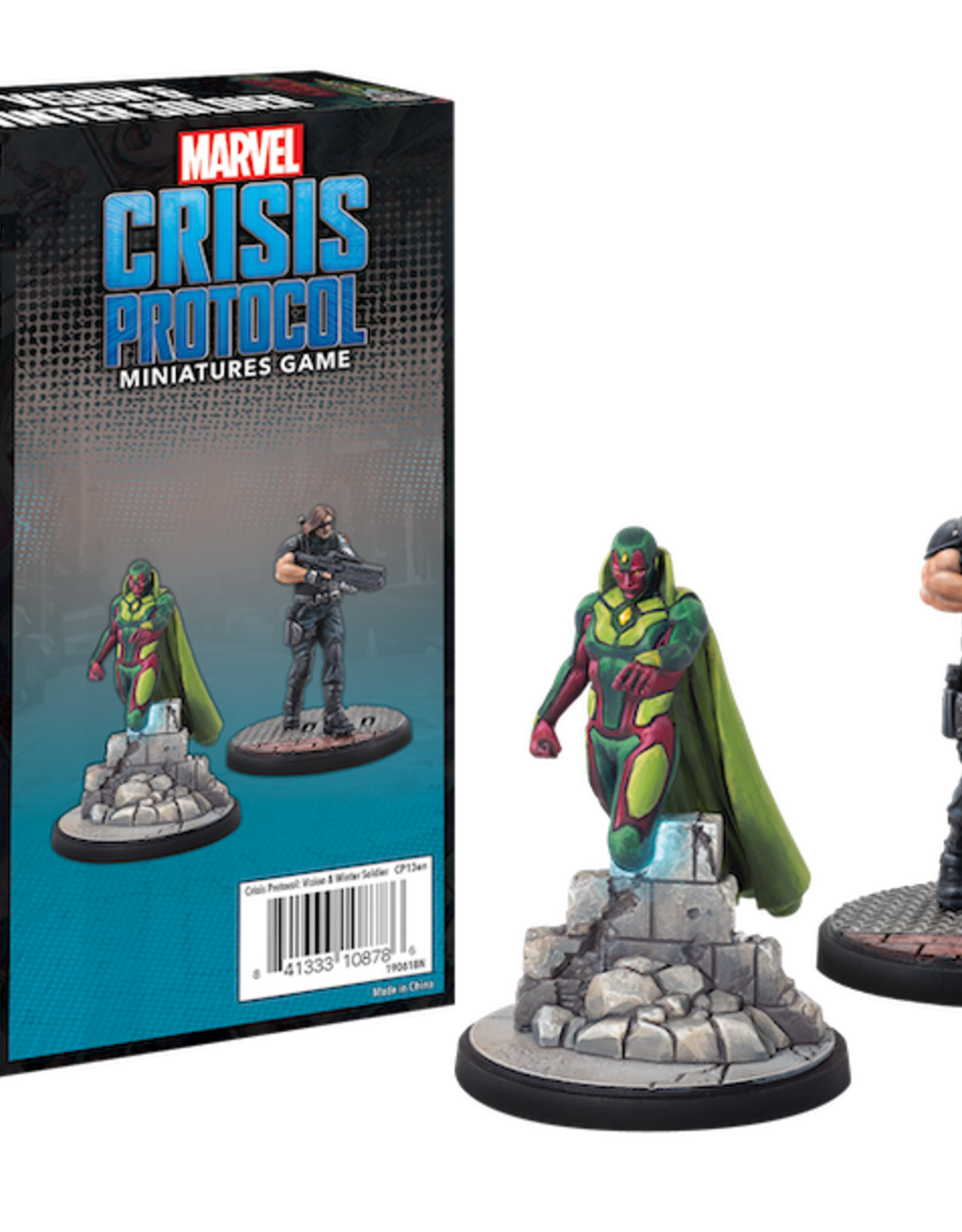 Atomic Mass Marvel Crisis Protocol Vision & Winter Soldier Character Pack