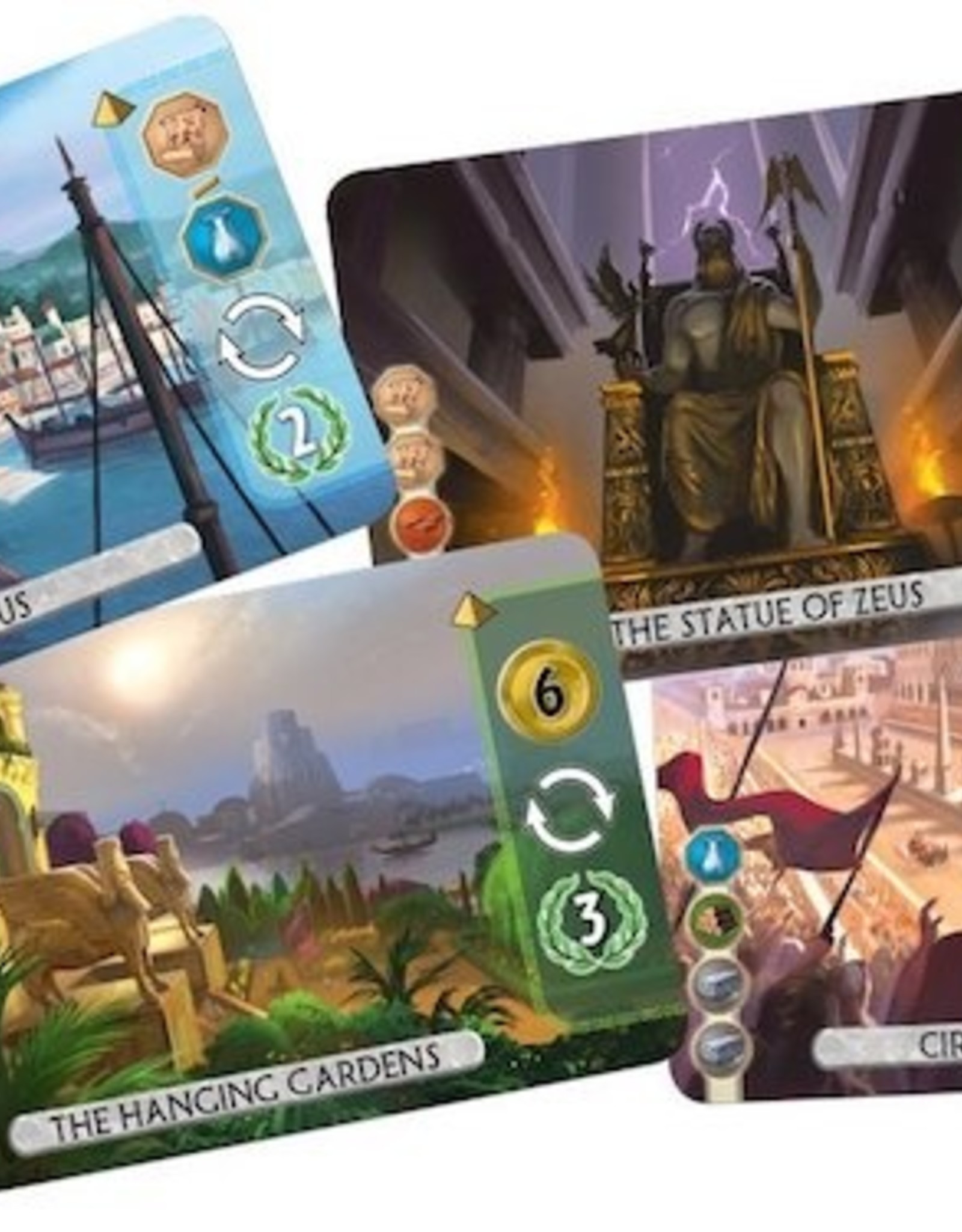 Buy 7 Wonders Duel - Board Game - Repos Production