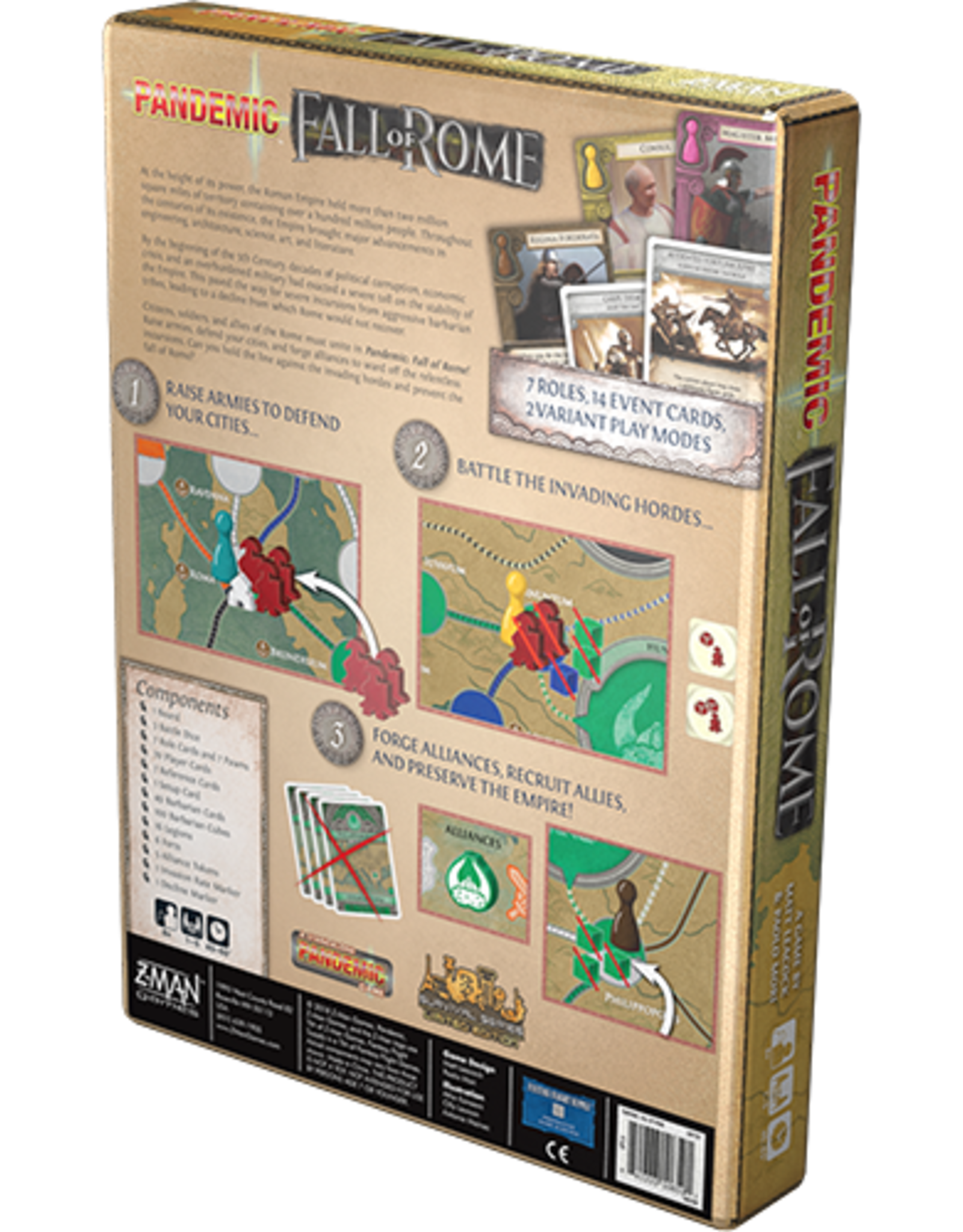 Z-Man Games Pandemic: Fall of Rome