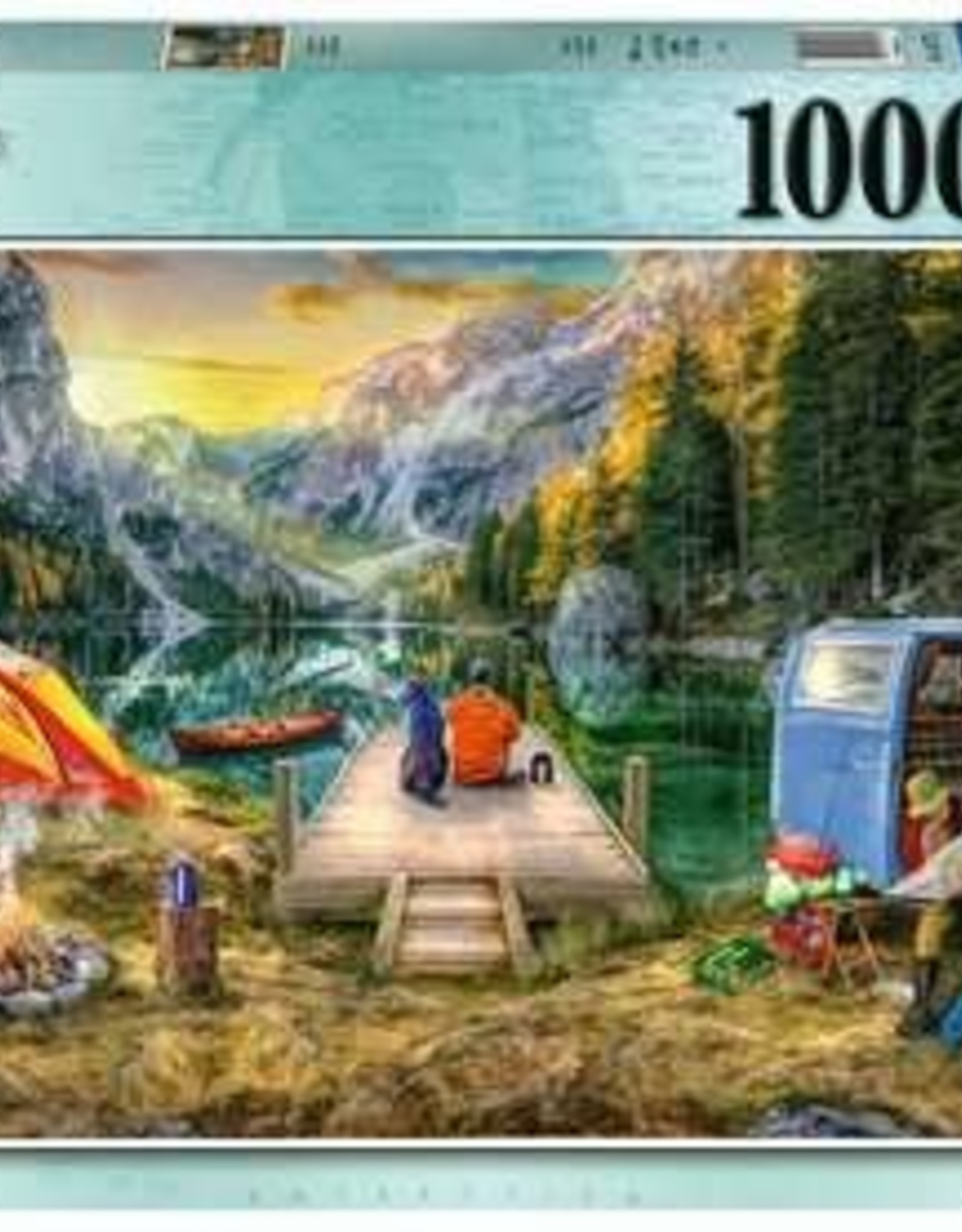 Ravensburger Puzzle 1000 pc: Calm Campsite