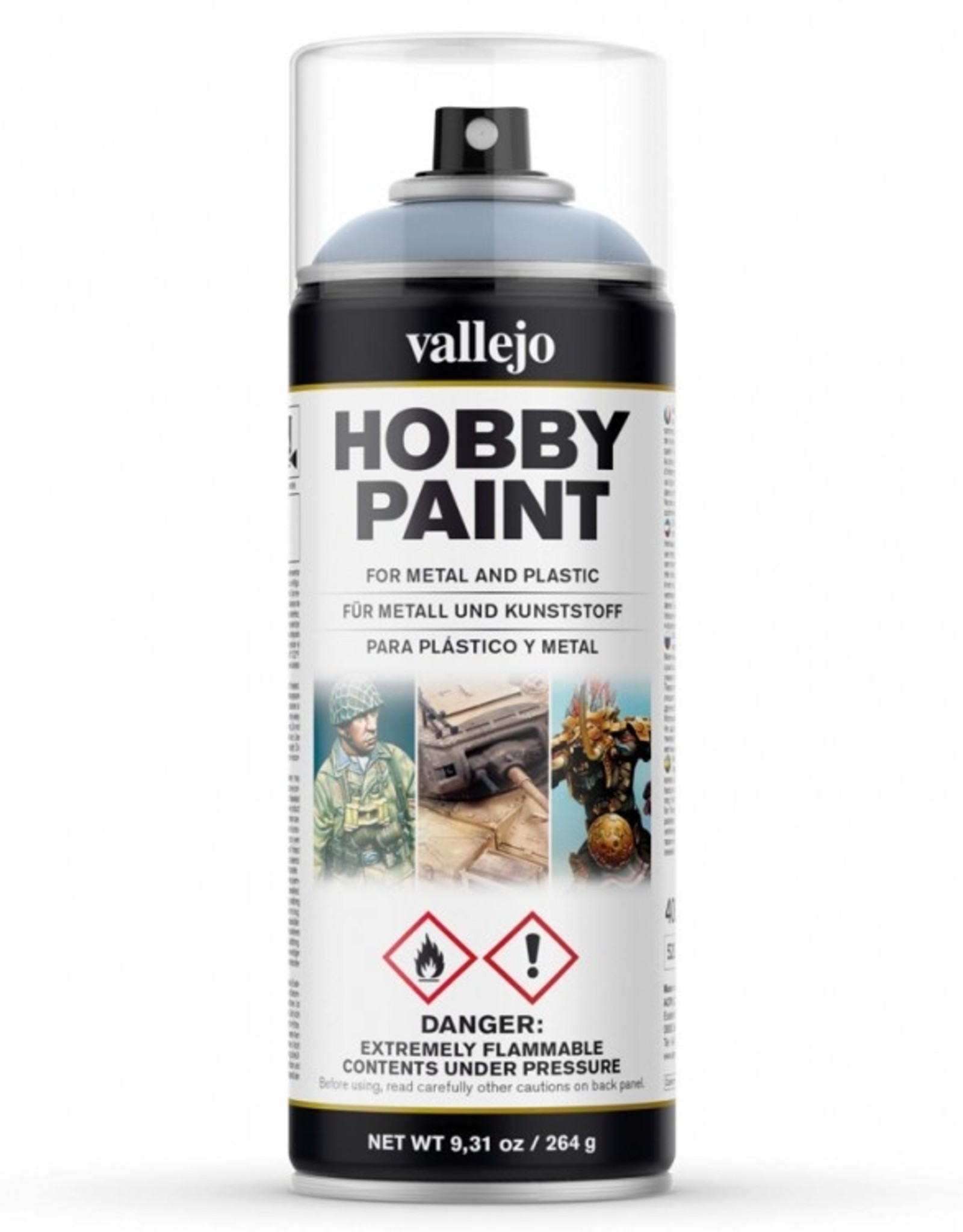 Vallejo 28.020 Vallejo Spray Primer -  28.020 Wolf Grey  (400ml)