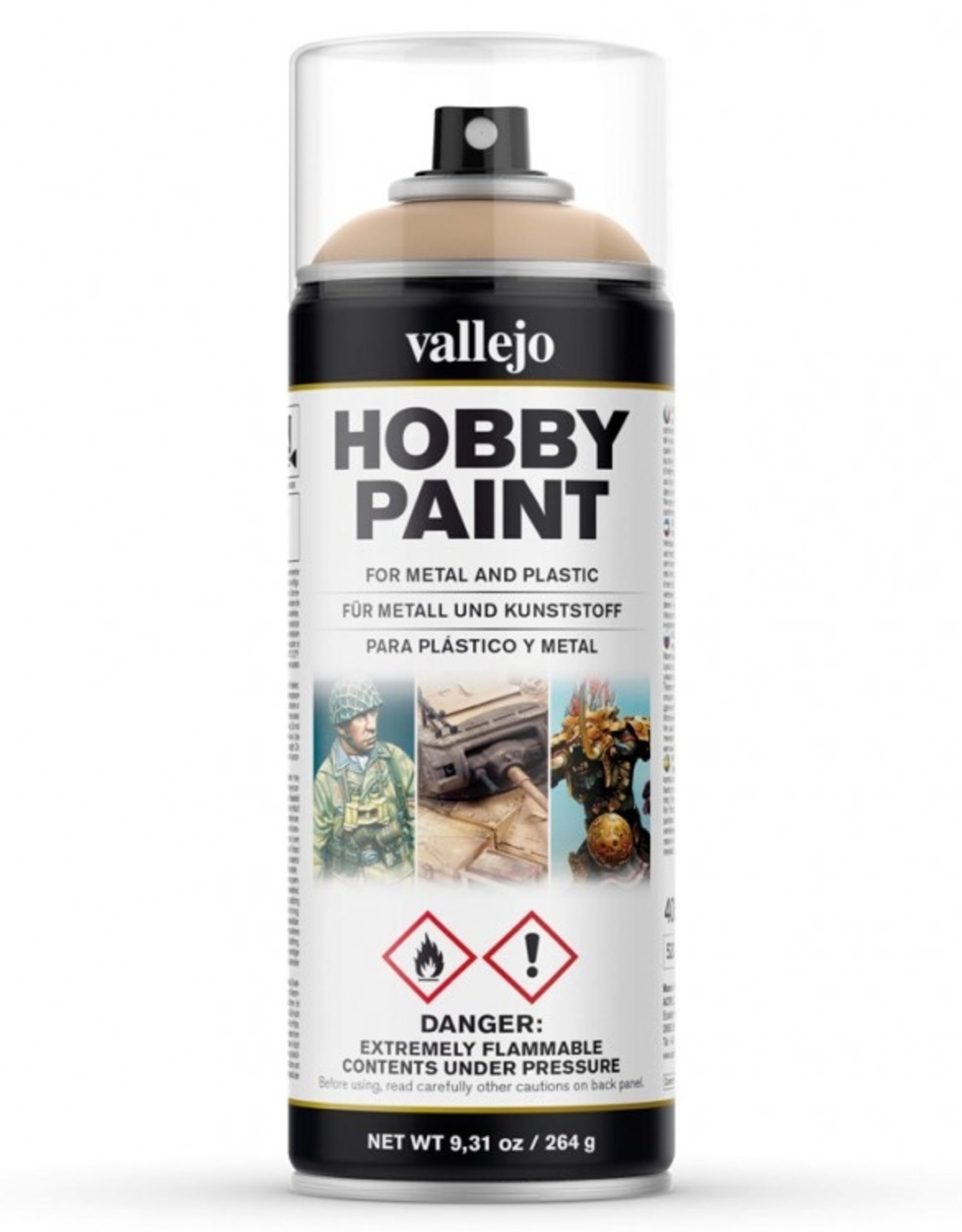 Vallejo Spray Primer - Bone white (400ml)