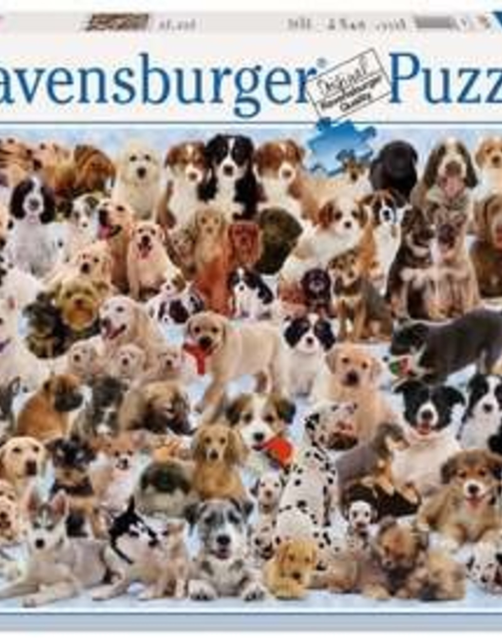 Ravensburger Puzzle 1000pc: Dogs Galore