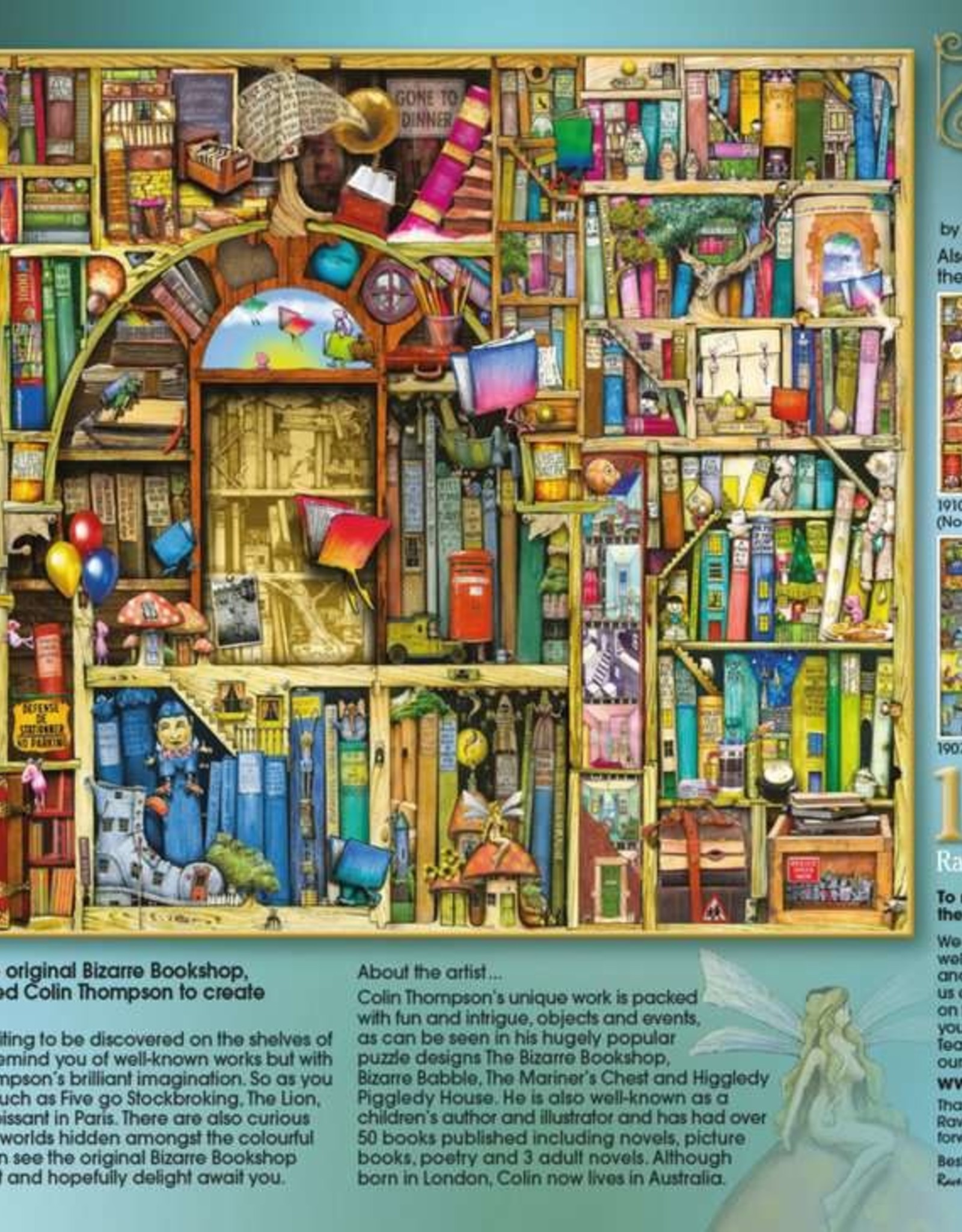 Ravensburger Puzzle 1000pc: The Bizarre Bookshop No.2