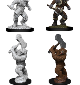 Wizkids D&D Mini: NM Primed: Wereboar & Werebear