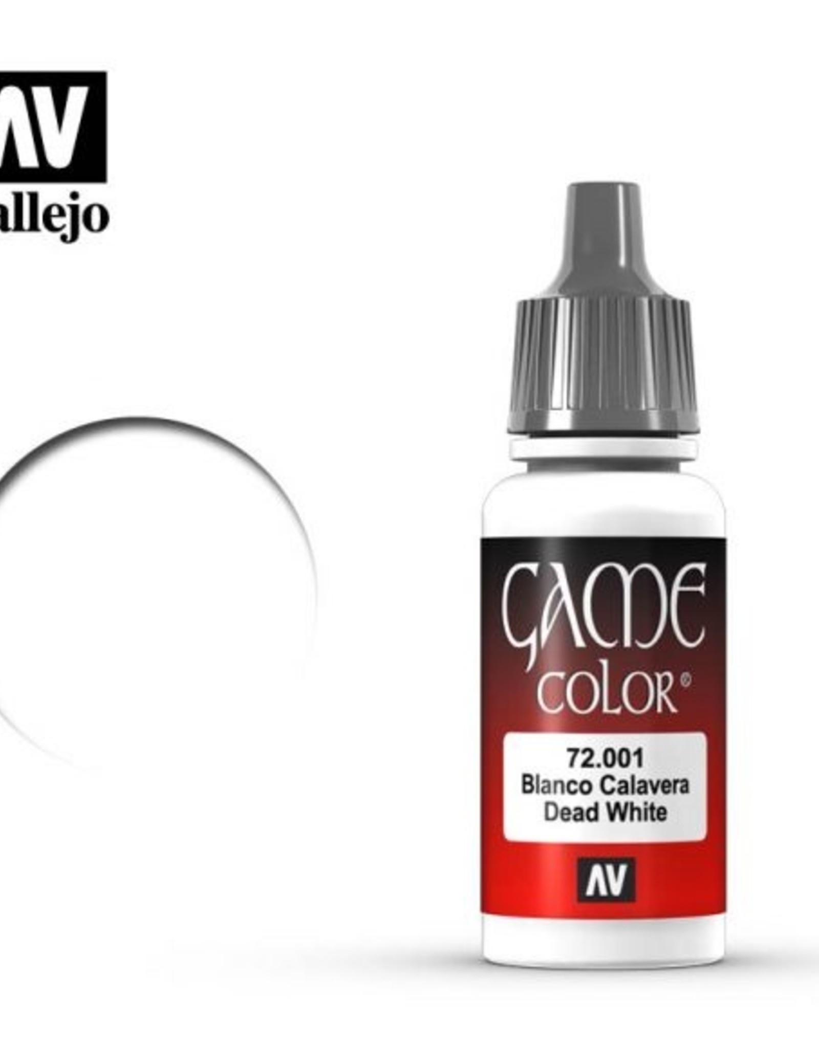 Vallejo Vallejo Game Color 72.001 Dead White