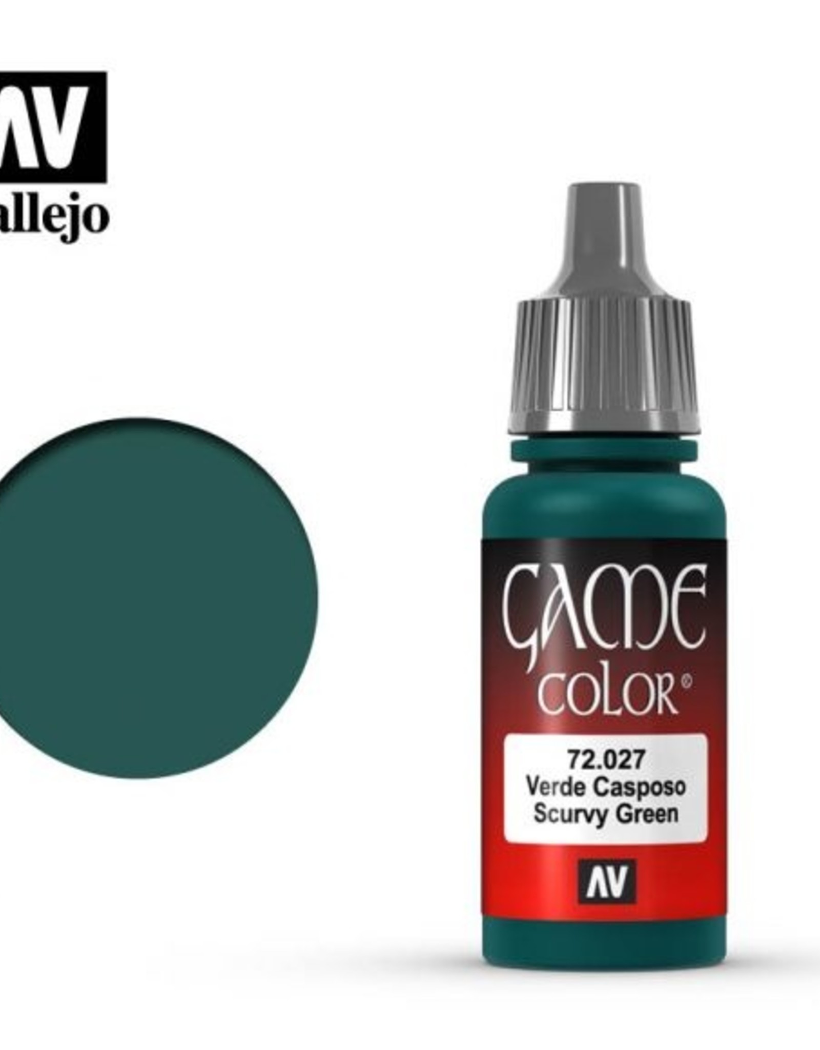 Vallejo Vallejo Game Color 72.027 Scurvy Green