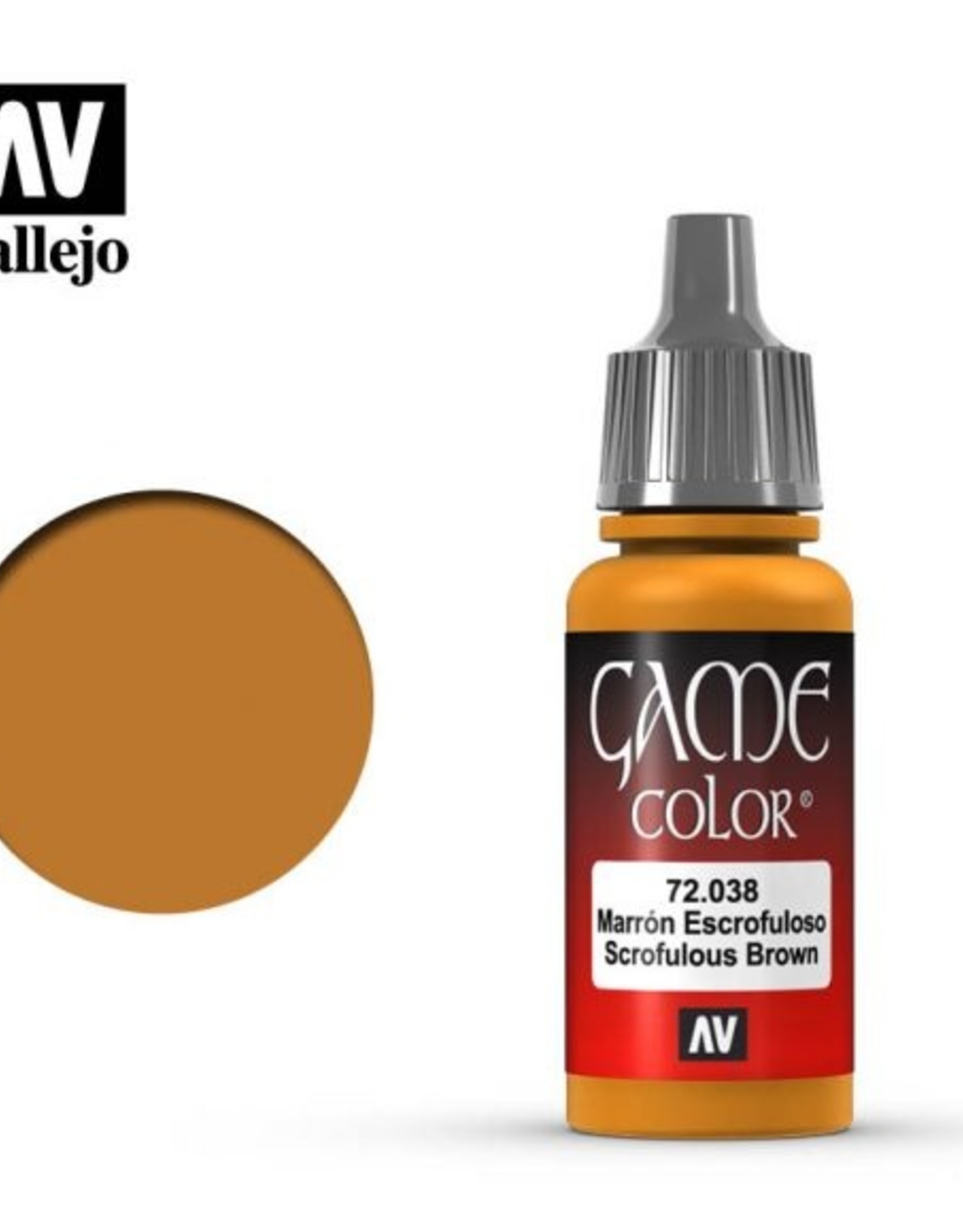 Vallejo Vallejo Game Color 72.038 Scrofulous Brown