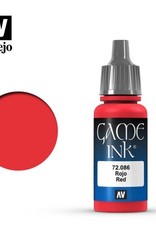Vallejo Vallejo Game Color - Ink 72.086 Red Ink