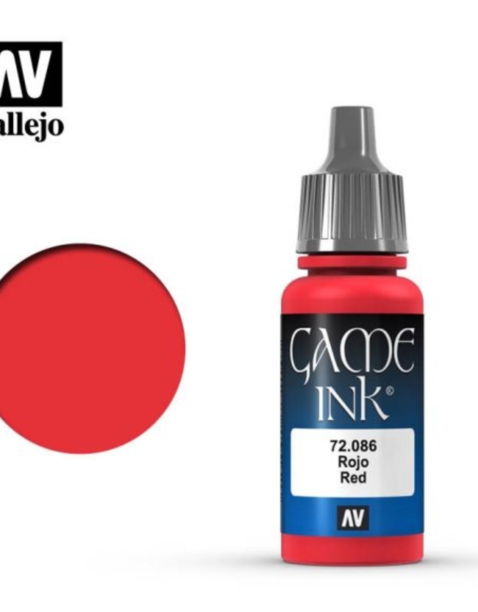 Vallejo Vallejo Game Color - Ink 72.086 Red Ink