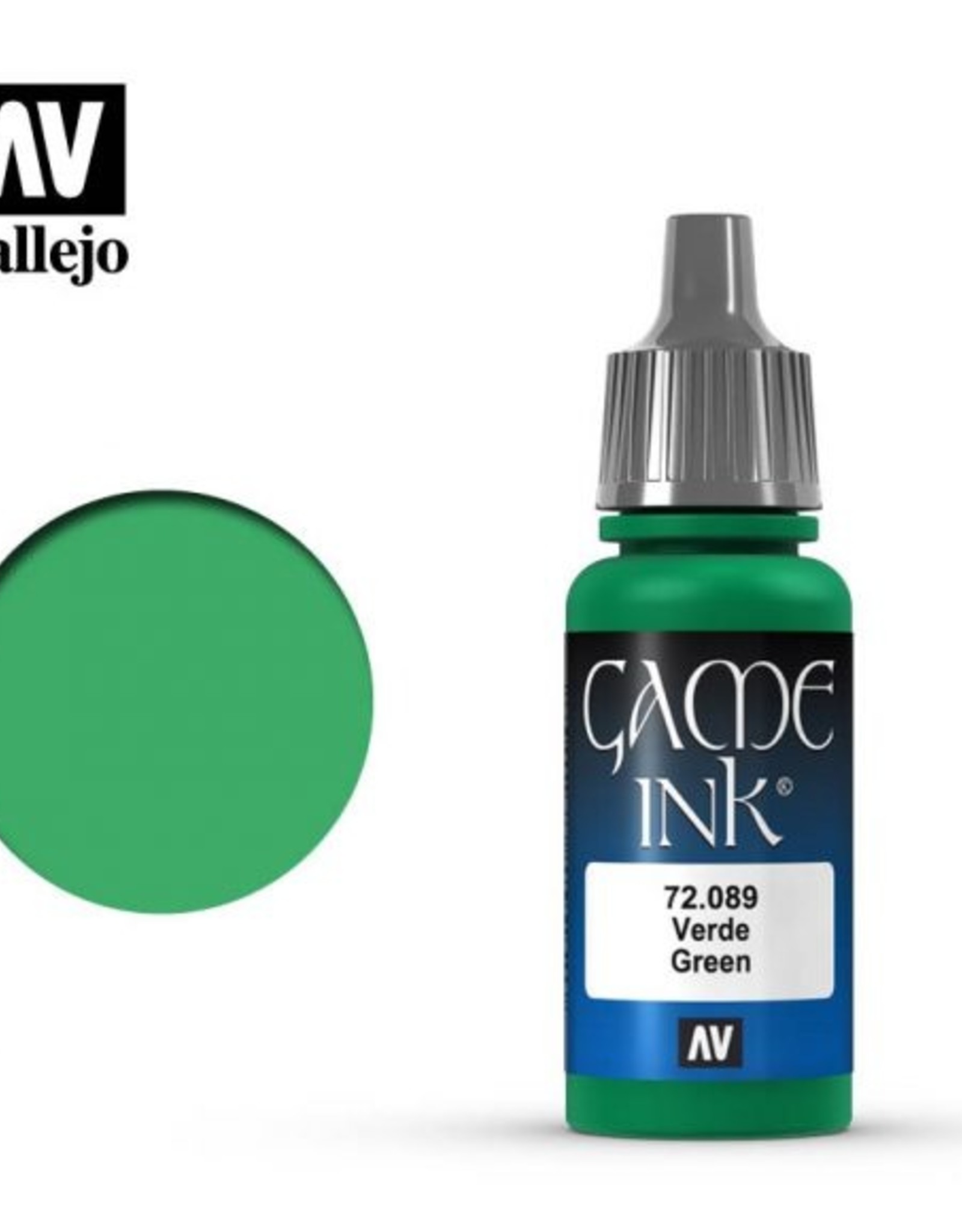 Vallejo Vallejo Game Color - Ink 72.089 Green Ink