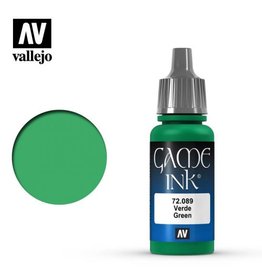 Vallejo Vallejo Game Color - Ink 72.089 Green Ink